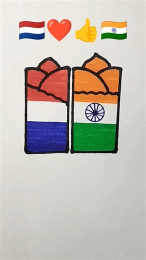 how to draw flag 🇮🇳 Jana gana Mana ll republic day drawing#shorts#indian