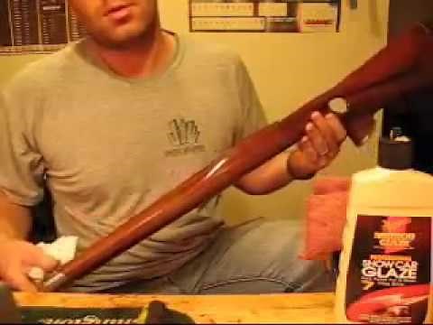 Stock Buffing, Gunstock finish, Gunsmithing