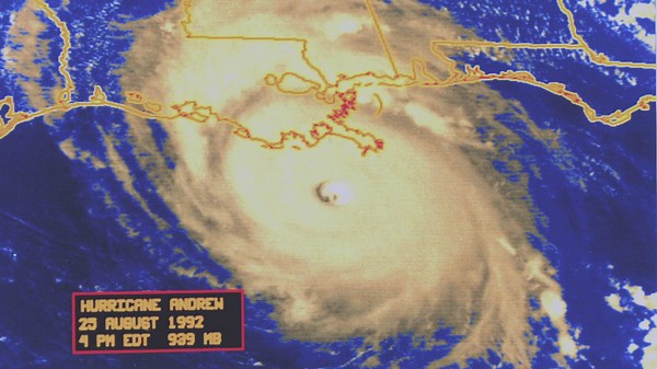 33 years since Hurricane Andrew made landfall in Louisiana