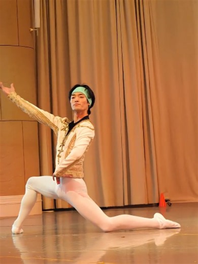 "ライモンダ"第8ヴァリエーション_リハーサル【西出拓真】 #ballet #ballerina #バレエ #バレリーナ #谷桃子バレエ団