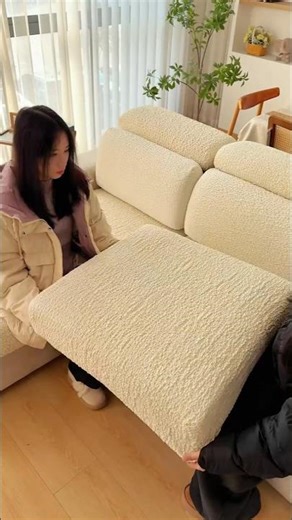 Before & After Sofa Transformation 🛋️