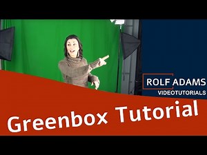 Greenbox (Greenscreen) Anleitung (Tutorial) deutsch