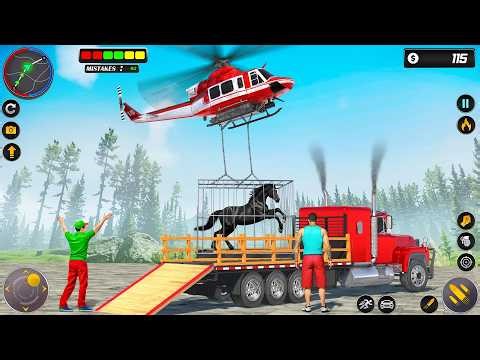 Animal Cargo Truck Driving 3D - Wild Transport Challenge With Tigers 🐅🔥 (Android Gameplay)