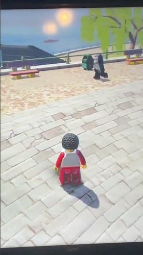 LEGO CITY UNDERCOVER XBOX ACHIEVEMENT - Sliding Down the Fresco Fusilneai Tower!