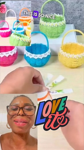 1.1K views · 31 reactions | Amazing Paper Cup Wool Thread Design Tutorial #DIYCraft #HandmadeDesign #CreativeCrafts #ArtAndCraft #WoolCrafts | Happy life img | Facebook
