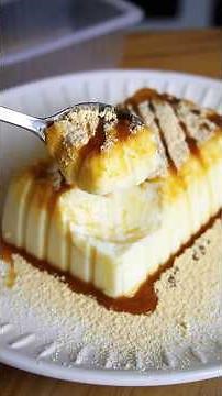 材料4つ！パックそのまま豆腐プリン作り方！#簡単レシピ