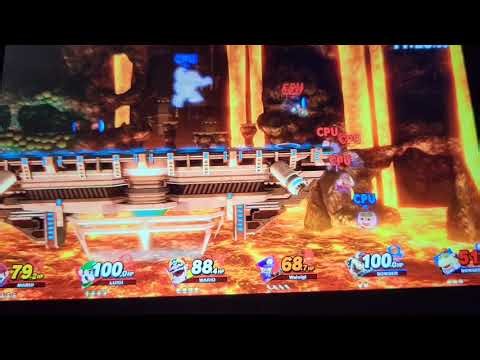 Mario, Luigi, Wario, and Waluigi vs. Bowser and Bowser Jr.