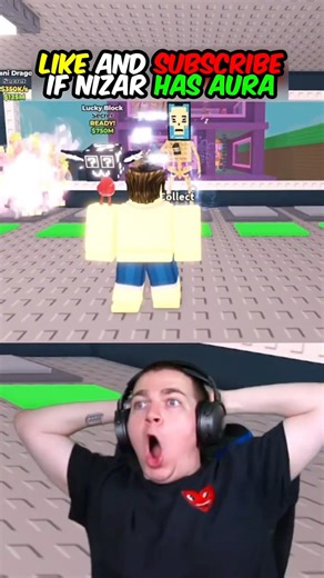 Nizar’s Aura STUNNED Steak! 😱 #stealabrainrot