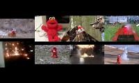Mix of 8 videos from youtube : Every Elmo Explosion 8parison
