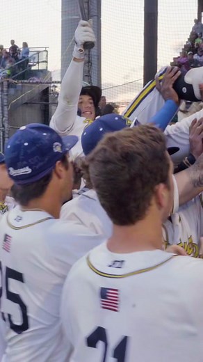 Why walk to the plate when you can crowd surf? 🏄‍♂️ #savannahbananas #baseball #mlb #viral #fypシ #crowdsurf #onlyinmycalvins