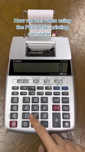 Canon Printing Calculators: Get Yours Now!