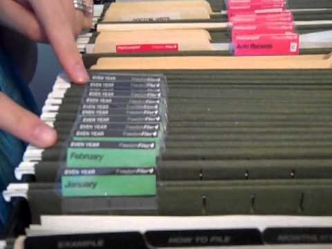How to organize your files: My Freedom Filer Experience