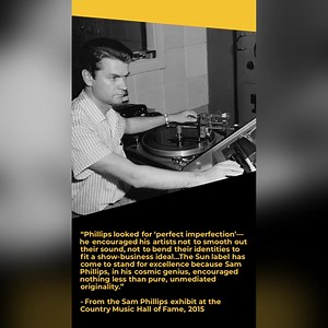 In October 2001, Sam Phillips was inducted into the Country Music Hall of Fame and Museum. 🎙 Pre-order "Where Rock 'N' Roll Was Born: Celebrating 100 Years of Sam Phillips" available November 3: https://SunRecords.lnk.to/Sam100Compilation | Sun Records