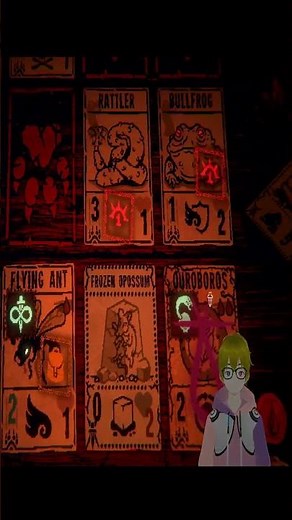 Inscryption: Got the funny Ouroboros Sacrifice Loop (Cosmicblizzard stream clip)