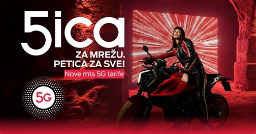 5G mreža: brzina nove generacije uz 5ica tarife│mts