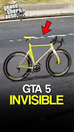 GTA 5 - INVISIBLE MAN 😱😱 #shorts