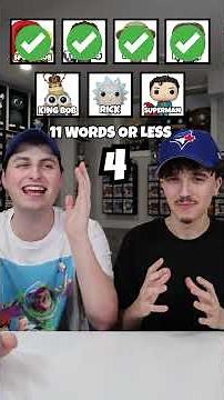 Guess The Funko Pop In Under 11 Words Challenge! With ‪@TopPops‬ ! #shorts