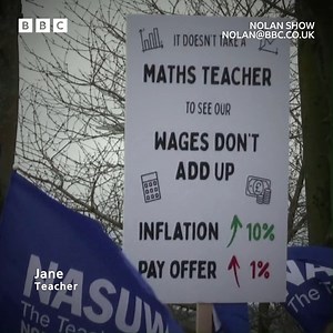 A teacher of 23 years - Jane - says young teachers unable to afford to start a family and the profession facing a "recruitment crisis" over pay disparity | Stephen Nolan