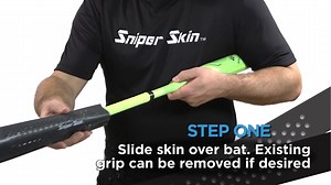 Custom Fit Bat grips, Easy application, Locks in place and can be personaliized with your name and number. Sniper Skin, Change the Way You Play. www.sniperskinsports.com | Sniper Skin Custom Fit Grips