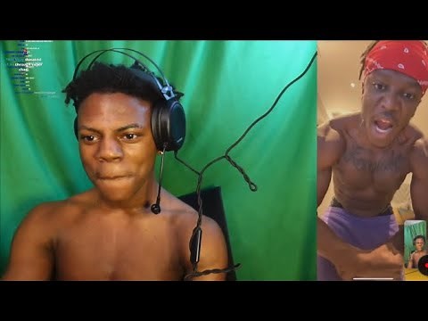 KSI SHOWS SPEED HIS PHYSIQUE!