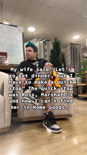 My wife tricked me and I’m hungry and just want dinner #husbandandwife #marriedlife #marriage #husband #dinner #hungry #homegoods #Ross #funny #notcool #letsgo #reels #reelsvideo #fyp #relatable #viral | Mikey Martin