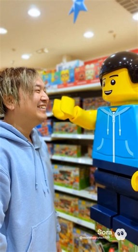 LEGO minifigures move #toys #ai #lego