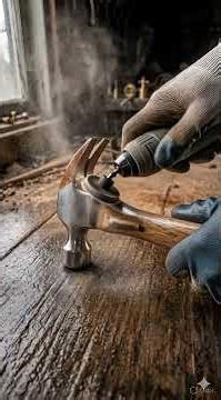 Rusty Hammer Restoration | 100 Year Old Tool Restored Like New