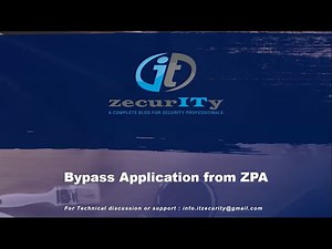 Application Bypasses on ZPA