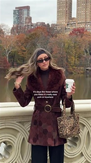fall time is truly unmatched fallvibes centralpark nyc #Shorts #chasemariee