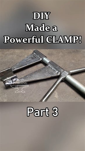 DIY Welding Powerful Clamp. Standing Clamp. Carpenter's Clamp. Locksmith's Clamp. Welder's Clamp. Hand Tool Part 3 #clamp #clamps #diyidea #welding #metalcraft | Add Forging