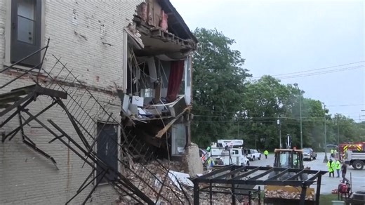1 dead, 1 injured after building collapse in Ohio