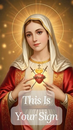 This Is Your Sign from Mother Mary | A Message of Hope & Blessing #MotherMary #CatholicFaith #Prayer