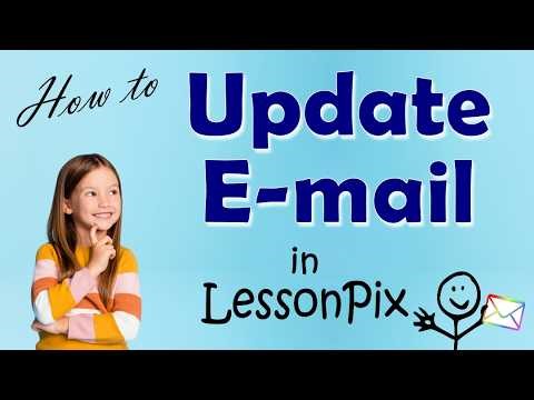 How to Update Email in LessonPix