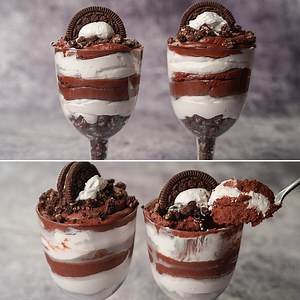 3 Ingredient Chocolate Mousse Trifle | Yummy Recipes
