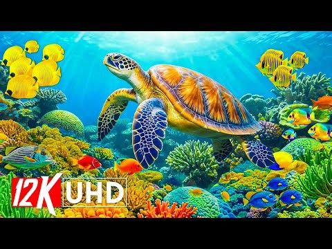 World’s Most Beautiful Ocean Fish - Colorful Deep Sea Life in Stunning 12K