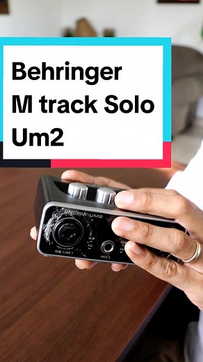 Interface Behringer M Track Solo Um2 Setup Guide