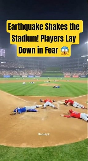 Stadium in Chaos as Earthquake Strikes During Live Match!😱