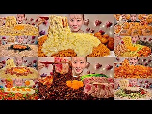 ASMR Relay！Various Noodles Video