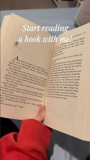 Start reading “MANIAC MAGEE” with me!