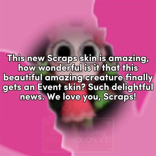 We love you, Scraps!