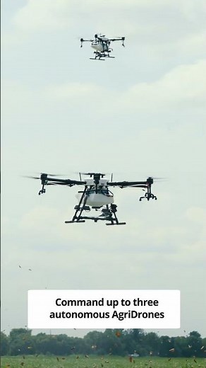 Maximize Crop Spraying Efficiency with Hylio’s Swarming Technology