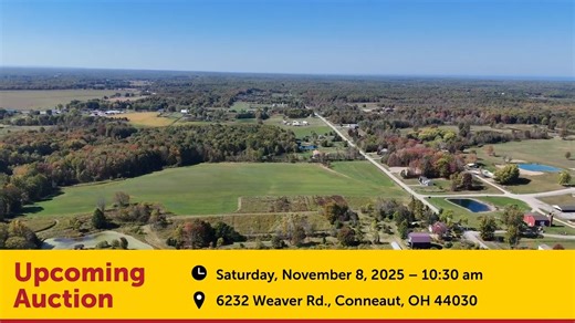 🦌 87 acres of natural beauty and versatility! Century home featuring kitchen with chestnut timber framed exposed beam ceiling, SS countertops, bar, appliances including gas range, living room with gas stove and hand-hewn beam ceiling, main-level bedroom with access to covered deck and built-in storage, large main-level full bath with laundry, walk-up loft with second full bath and skylights, replacement windows, covered deck off every entry, unfinished basement, FA gas heat, and free gas off th