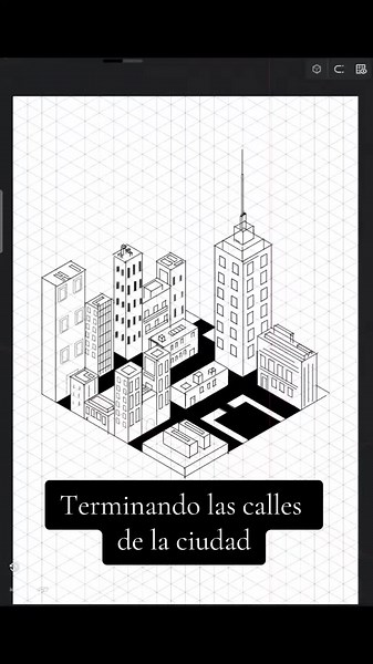 Dibujando una ciudad: Tutorial de dibujo fácil