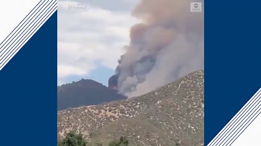 Video shows rapid growth of wildfire in Northern California