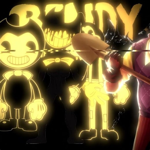 THE 3 BEST ☠️ | HELLO NEIGHBOR-BENDY-FNAF EDIT | MUTILATOR REMIX #fnaf #foryou #edit #bendy #hello
