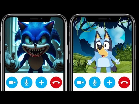 Terrifying ShinSonic Scares Bluey – Did He Escape or Not #shinsonic #bluey #scary