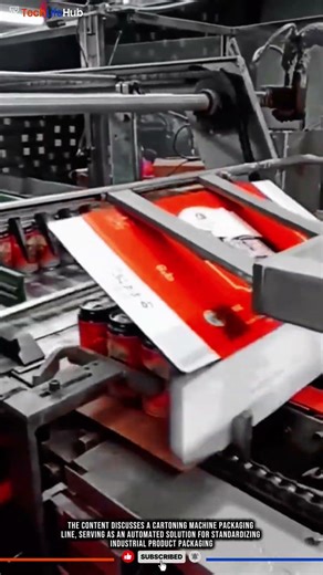 Innovation Cartoning Machine: Large-Scale Packaging, Precision Folding, Efficiency Tech #tech