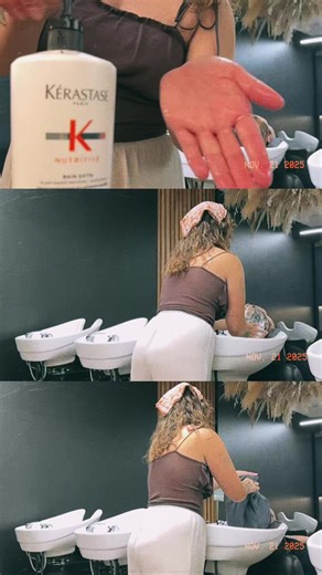 The best feeling😩 love a good scalp massage