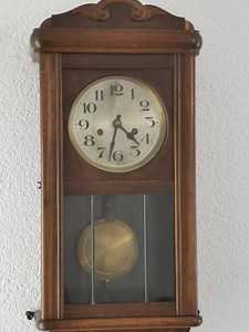 Hamburg American Corporation HAC Vintage R/A Regulator Pendulum Chiming Wall Clock Germany (c. 1920) - Etsy