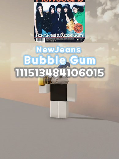 NewJeans - Bubble Gum 로블록스 노래코드